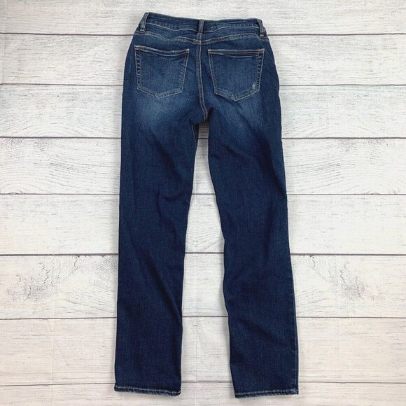 Silver Jeans Avery sz 28 X 31 Straight Dark Wash Inseam 30.5" Stretch - Picture 3 of 11